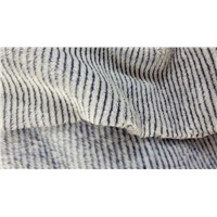 Cationic Plaid Polyester Flannel Fleece Garment Home Textile Sofa Furniture Knitting Fabric