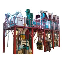 150TPD 200TDP Wheat Grain Mill Machine to Make Flour Factory Wheat Flour Milling Plant
