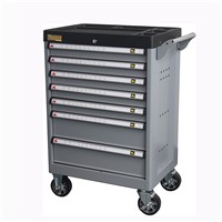 PRO 7-Drawer Tool Chest Trolley Box Ball Bearing Slides Keyed Locking System 26&amp;quot; Wide