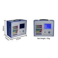 Relay Regulator Measurement Equipment &amp;amp; Six Phase Secondary Injection Relay Protection Tester Price for Power System T