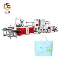 Zhongxin CE Certificated Side Sealing Carry Handle Bag Making Machine