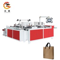Zhongxin High Frequency Heat Sealing Cold Cutting Plastic Handle Bag Making Machine