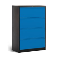 Durable 4 Drawer Metal Lateral Filing Cabinet