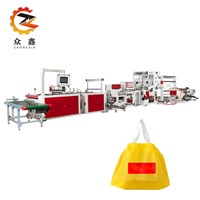 Zhongxin New Arrival Bottom Inserting Perforated Bag Making Machine
