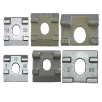 Guard Rail Clamps for Railway Rail Fastening Systems