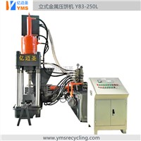 Y83-250L Hydraulic Aluminum Briquetting Press Machine for Scrap Metal Shaving Chips