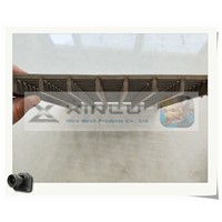 High Efficiency Wedge Wire Wrap Flat Screen Panel / Johnson Filter Plate / V Wire Slot Panel / Sieve Bend