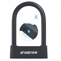 Fingerprint Bike Lock Smart Biometric App Lock with USB Rechargeable IP67 Waterproof for Warehouse Bike Motobike