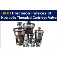 with 3 High Standards on Hydraulic Thread Cartridge Valve, An American Customer Resolutely Transferred Orders To AAK Fac