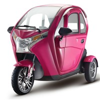 EEC Electric Cabin Scooter Full Enclosed All Weather Tricycle 3 Wheel Electric Mobility Scooter