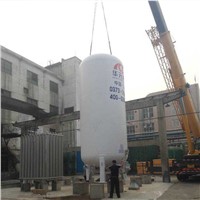 5m3 High Quality Vacuum Powders Insulation Cryogenic Liquid Storage Tank for Industry Use