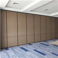 Soundproofing Operable Aluminum Alloy Frame Melmaine Board Movable Partitions for Hotel &amp;amp; Restaurant