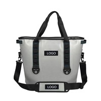 Thermal Insulated LunchBox Bags Outdoor Cooler Lunchbox Container Portable Hand Carry Picnic Food Totes TPU Cooler Bag