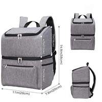 Thermal Insulated Leakproof Cooler Lunch Bag Backpack