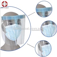 Manufacturer Directly Supply High Quality Protective PET Visor Face Shield Mask in Shock