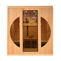 Factory Sell Infrared Dry Heat Relax Sauna with Lounger