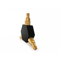 SMA-K Gold-Plated Brass Calibrator for Network Analyzers with Open, Short &amp;amp; Load