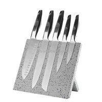 Amazon Hot Sellings Multi-Purpose Stainless Steel 430 Handle Chef Knife Set