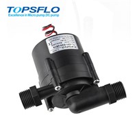 TOPSFLO 12v 24v DC Motor Water High Pressure Booster Pump for Shower, Water Heater Pump