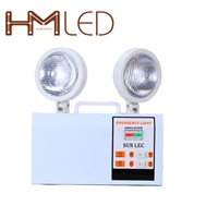 Hongmeng Intelligent LED Emergency Lights 3W*2 Non-Continuous Double-Head Emergency Lights Manufacturers Direct Sales