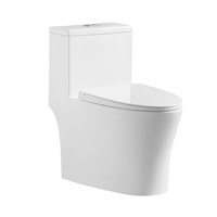 Modern Design Sanitary Ware Ceramic Washdown One Piece Toilet Bowl with Design Patent