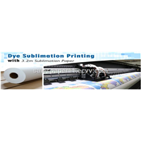 31gsm-100gsm with 3.2m Large Format Dye Sublimation Transfer Paper