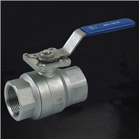 R414 2 Pieces Ball Valve with Mounting Pad