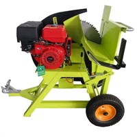 High Quality Durable &amp; Efficient Log Saw Power by Gasoline Engine with Electrical Starter with ISO &amp; CE