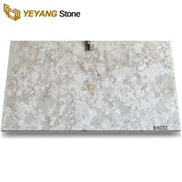 Grey Artificial Quartz Stone for Interior Decoration B4032