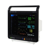 CE Approved China Medical Portable Multi-Language Bedside Patient Monitor with Six Parameters