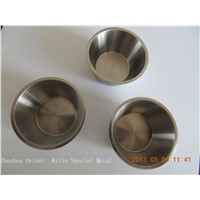 99.95% High Purity Tungsten Crucibles for Sappire Growth Furnace