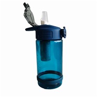 Improved Taste Sports Camping Water Bottle BPA-Free Nano Filter