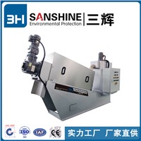 High Pressure Filter Press Oily Sludge Solid Liquid Separator Screw Press Sludge Dewatering Machine for Mining Site