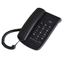Wired Phone Corded Telephone Set Pulse Tone Switch &amp;amp; Keypad Lock