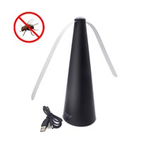 Hot Selling Solf Blades Fly Fan Repeller Trap Battery Fly Repellent Fans for Tables