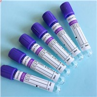 EDTA Tube Glass Blood Collection Tube for Medical Test