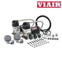 Viair 280C Dual Performance Value Pack Black &amp;amp; Silver Twin Air Compressors 12V 150 PSI For Special Vehicle