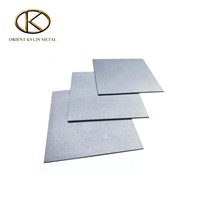 High Density Alkaline Wash Surface Tungsten Sheet Plate for Sapphire Crystal Furnace