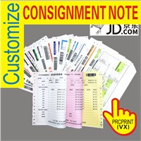 Receipt Book Invoice or Waybill Printing Service with Barcode &amp;amp; Serial Number for Courier
