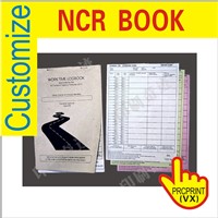 China Bill Manufacturing Triplicate NCR Copier Cash Invoice Books Carbonless Duplicate Custom Printing Receipt Book