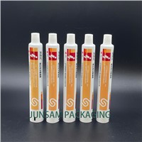 Elongated Long Nozzle Laminated Plastic Toiletry Cream Packaging Tube Container