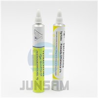 Soft Aluminium Empty Tubes with Elongated Nozzle Printing Metal Cosmetic Packaging