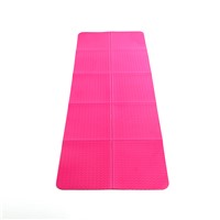 New Design Wholesale Price Eco-Friendly Anti-Slip TPE Foldable Fitness Exercise Non Slip Folding Travel Yoga Mat