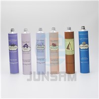 Aluminium Collapsible Tubes with Octagonal Caps for Toiletry Handcream