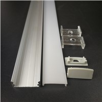 Surface Mounting Aluminium LED Profile &amp;amp; U Shape LED Aluminum Channel Profile Housing for Ceiling Or Wall Recessed