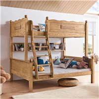 OEM&amp;amp;ODM Bunk Beds-Customized Wooden Bed-Detachable Children Style Bed-Square Bed-Furniture Bed