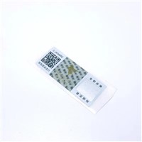 Custom 3d Hologram Sticker, Security Holographic Label with QR Code &amp;amp; Serial Numbe