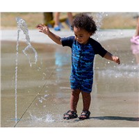 Cenchi Water Fountain Arch Jet Playable Children Outdoor Spray Fountain Effect Playground