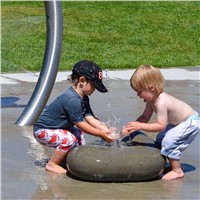 Cenchi Splash Pad Park Children Stone Sprinkler Water Splash Pad Equipment