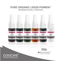 Goochie Tattoo Liquid Pigment Permanent Makeup Ink for Mts+PMU Microblading Tattoo Permanent Makeup Machine